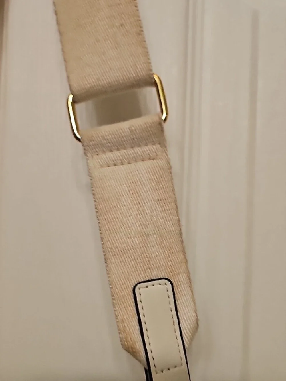 Unbranded Women's Two-Tone Crossbody Bag in Sage Green and Cream